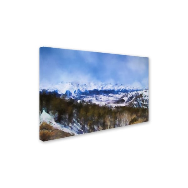 Jai Johnson 'Colorado Mountains 3' Canvas Art,16x24